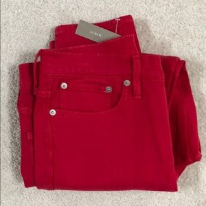 J.Crew High Rise Toothpick Jeans